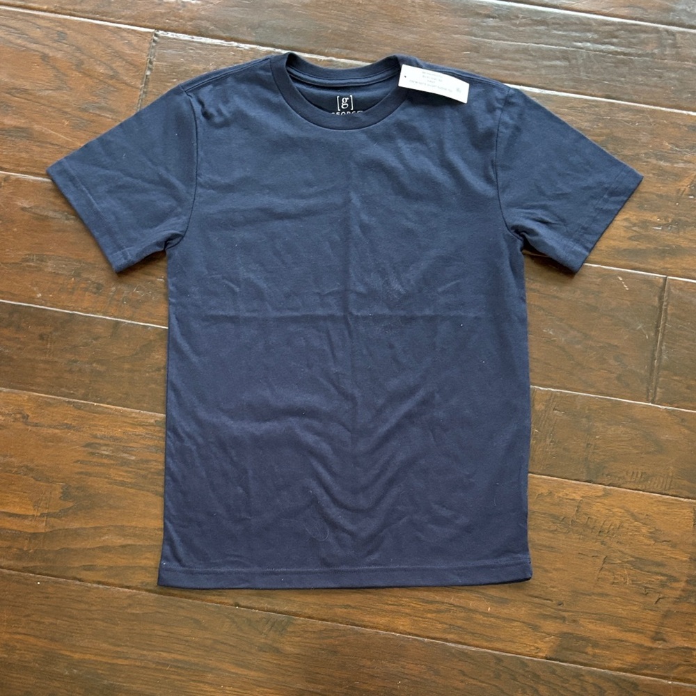 George Men's Dark Blue Short Sleeve Tee